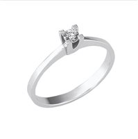 Anello Donna in Oro bianco Diamante AN-110-72-CT0,05
